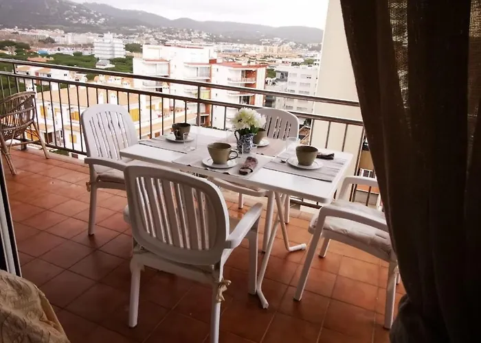 En Primera Linea De Mar En Platja D'aro, Tranquilo Y Soleado, Con Terraza Y Parking - Es-209-23 Apartman