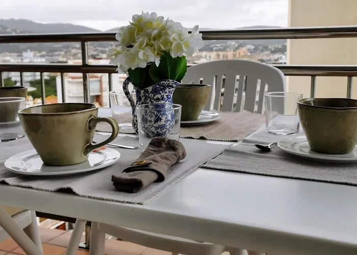 En Primera Linea De Mar En Platja D'aro, Tranquilo Y Soleado, Con Terraza Y Parking - Es-209-23 Apartman